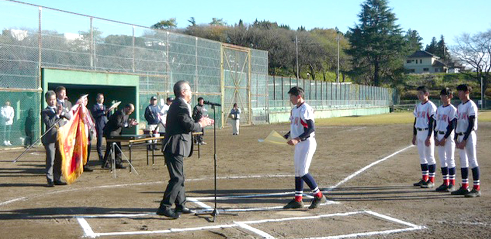 中学生野球大会「桜川市近隣中学校野球大会」